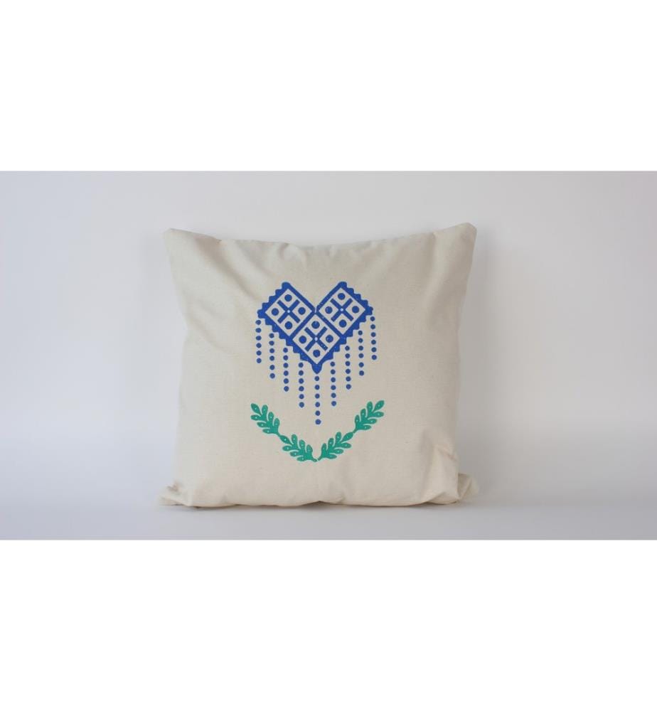 Cushion, Cream, 100% LINEN