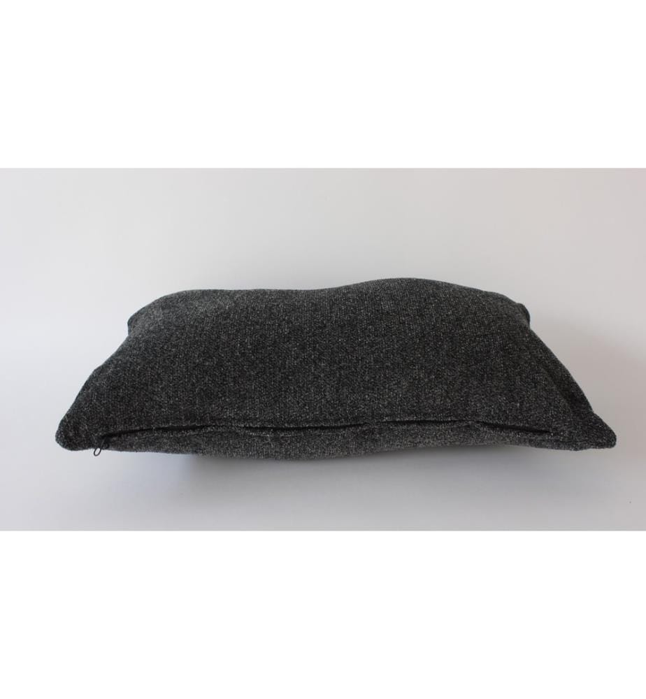 Coussin, anthracite, 100 % CHENILLE