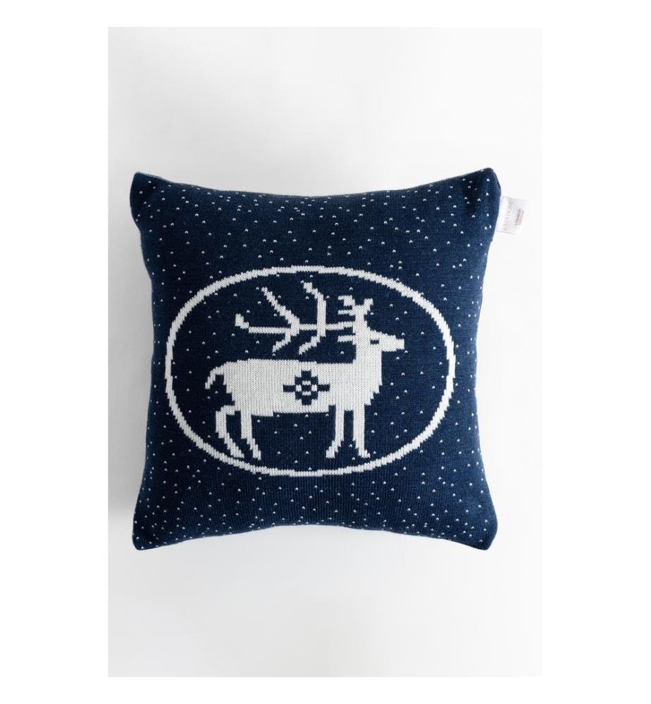 Coussin, bleu, 100 % ACRYLIQUE