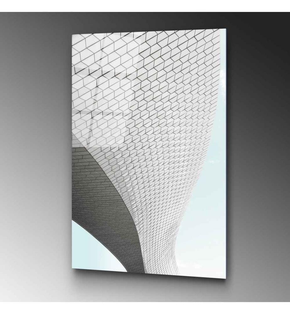 Dekoratives Gemälde aus gehärtetem Glas, mehrfarbig, 100% gehärtetes Glas