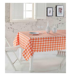 Nappe, orange, coton