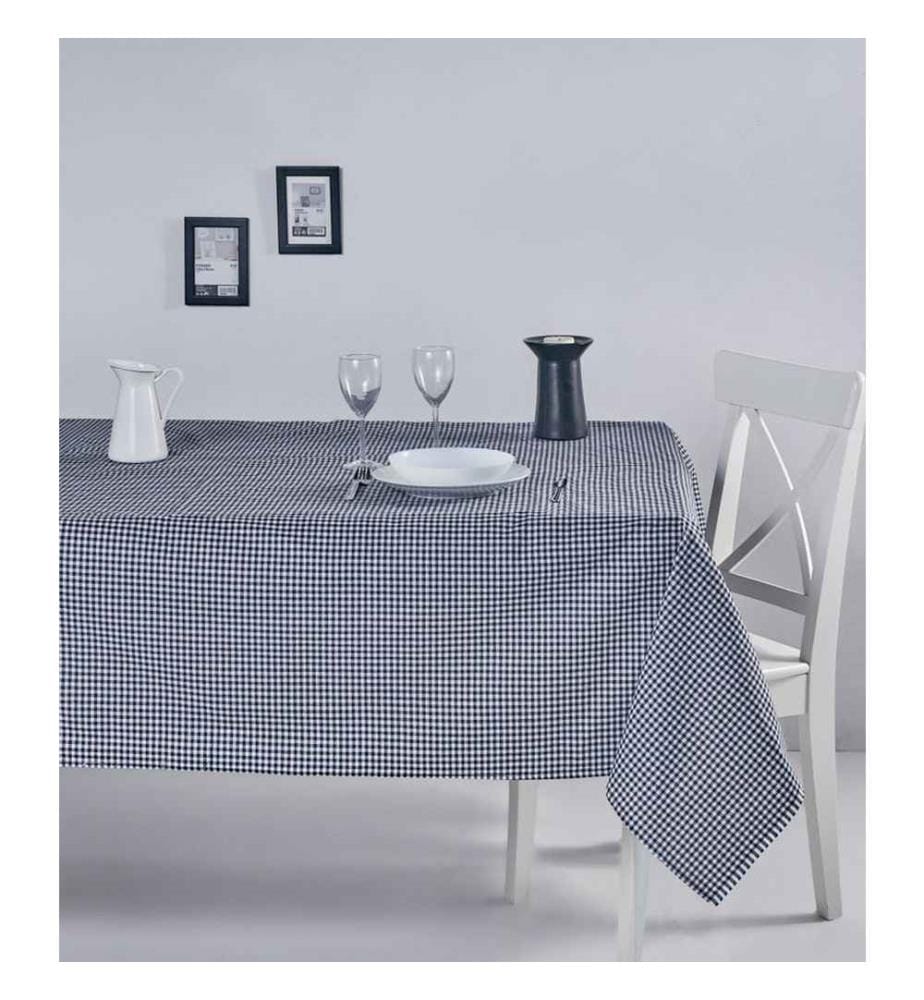 Tablecloth, Black White, Cotton