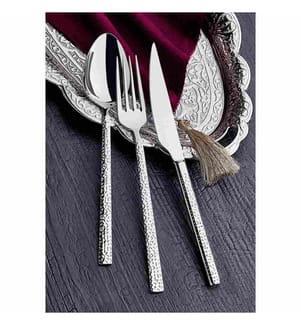 Cutlery Set, 24 Pieces, Silver, Stainless Steel