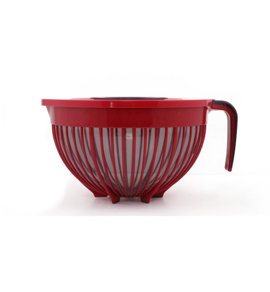 Blender Lid, Red, 100% Plastic