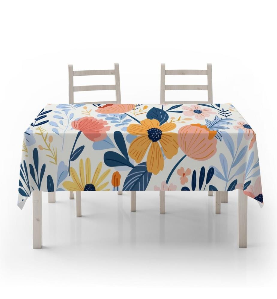 Tablecloth, Multicolor, 50% COTTON / 50% POLYESTER