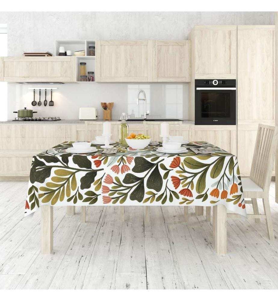 Tablecloth, Multicolor, 50% COTTON / 50% POLYESTER