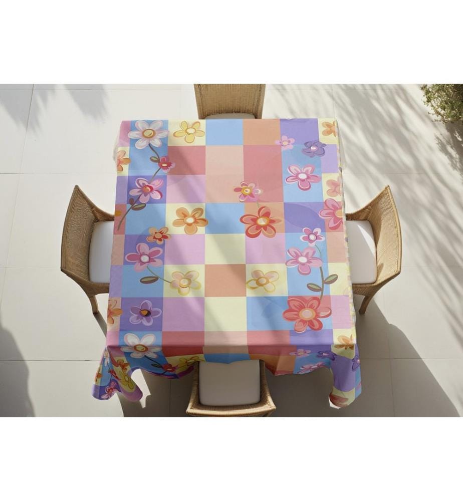 Tablecloth, Multicolor, 50% COTTON / 50% POLYESTER