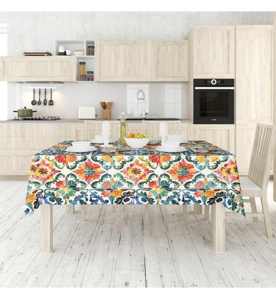 Tablecloth, Multicolor, 50% COTTON / 50% POLYESTER