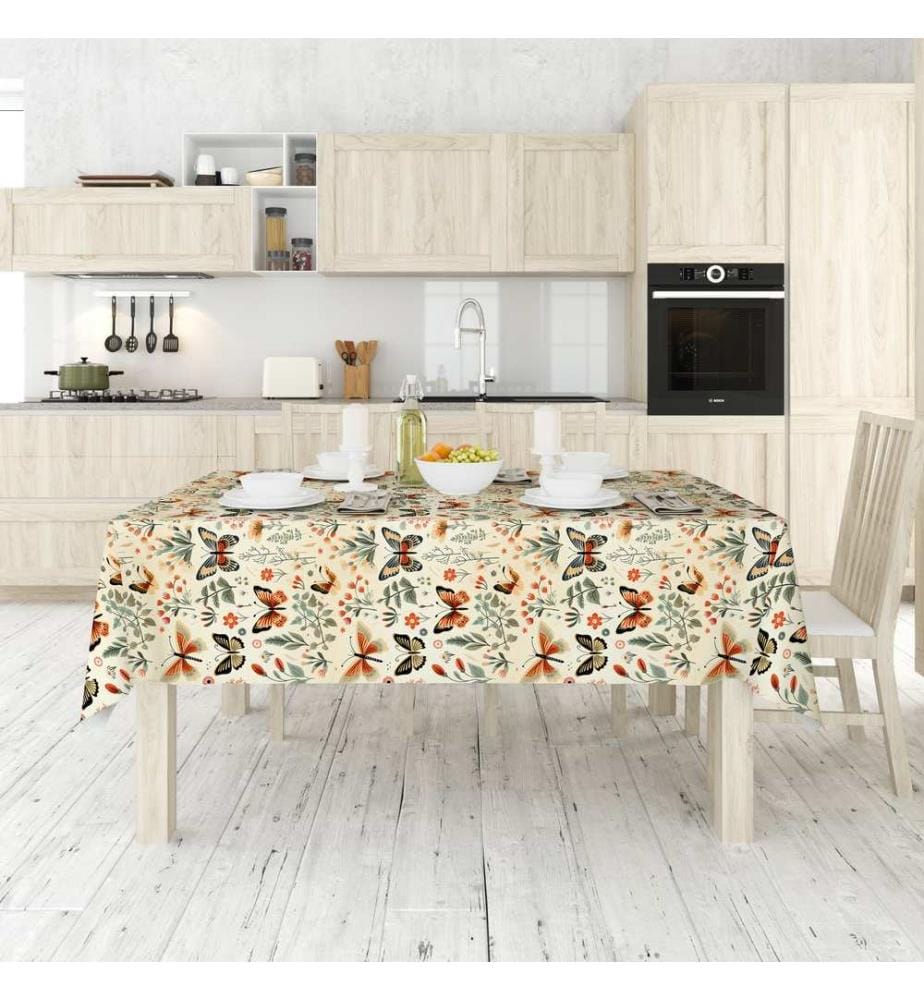 Tablecloth, Multicolor, 50% COTTON / 50% POLYESTER