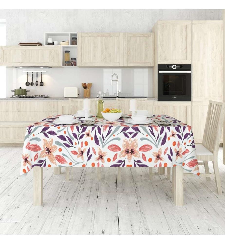 Tablecloth, Multicolor, 50% COTTON / 50% POLYESTER