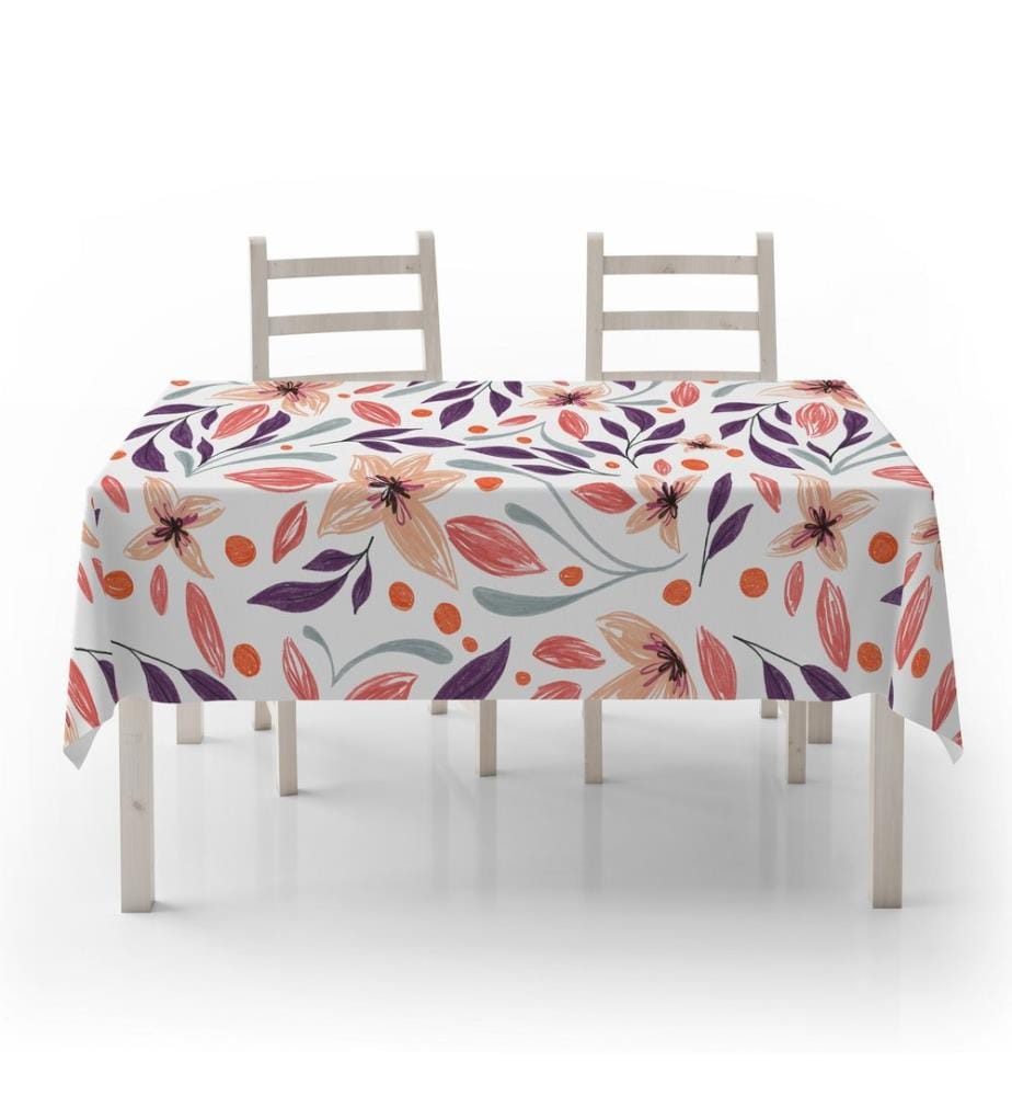 Tablecloth, Multicolor, 50% COTTON / 50% POLYESTER