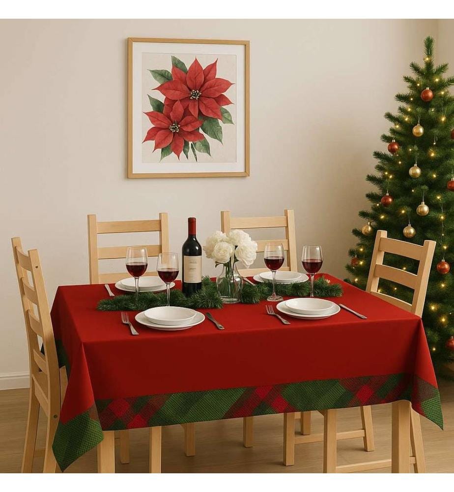 Tablecloth, Multicolor, 50% COTTON / 50% POLYESTER