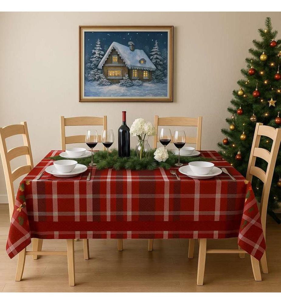 Tablecloth, Multicolor, 50% COTTON / 50% POLYESTER