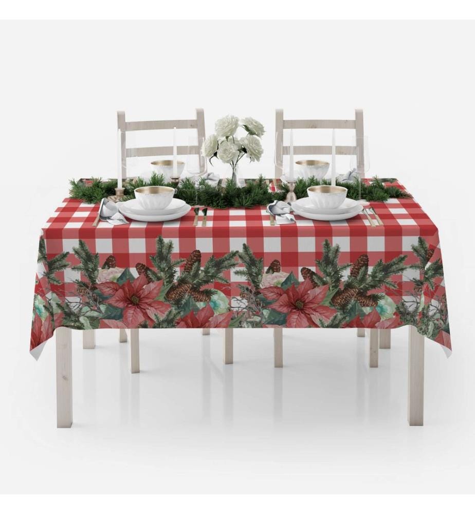 Tablecloth, Multicolor, 50% COTTON / 50% POLYESTER