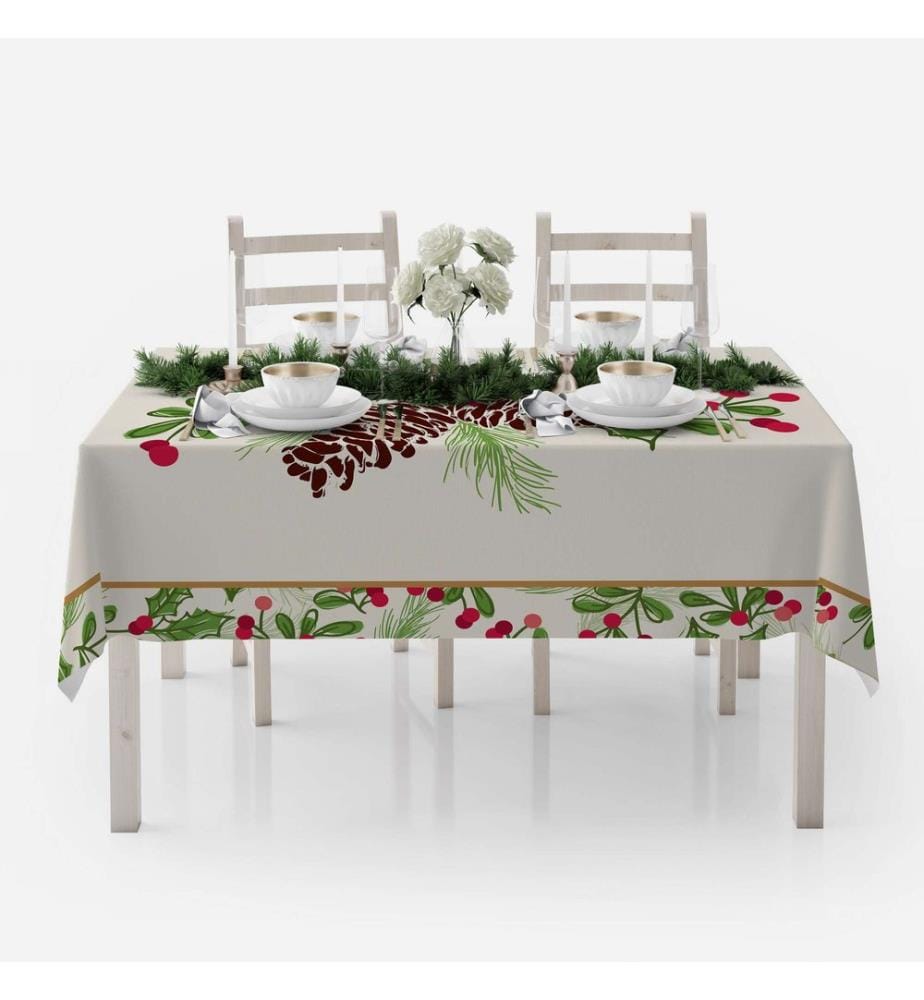 Tablecloth, Multicolor, 50% COTTON / 50% POLYESTER