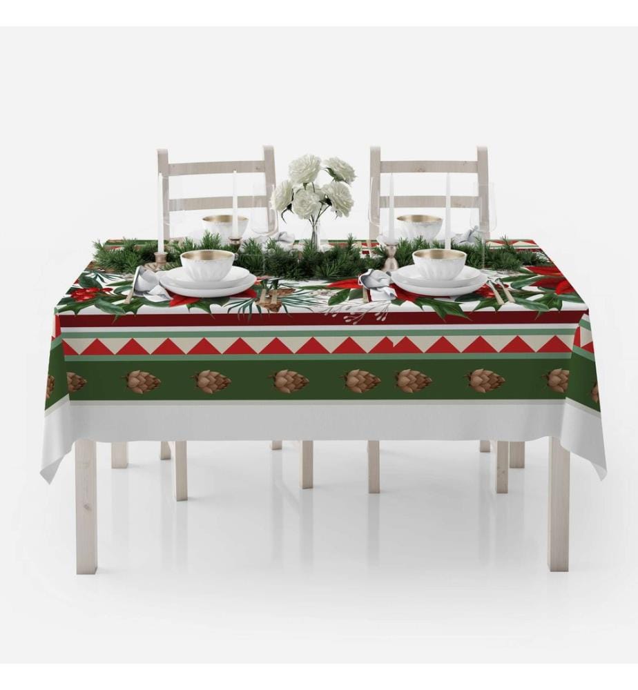 Tablecloth, Multicolor, 50% COTTON / 50% POLYESTER