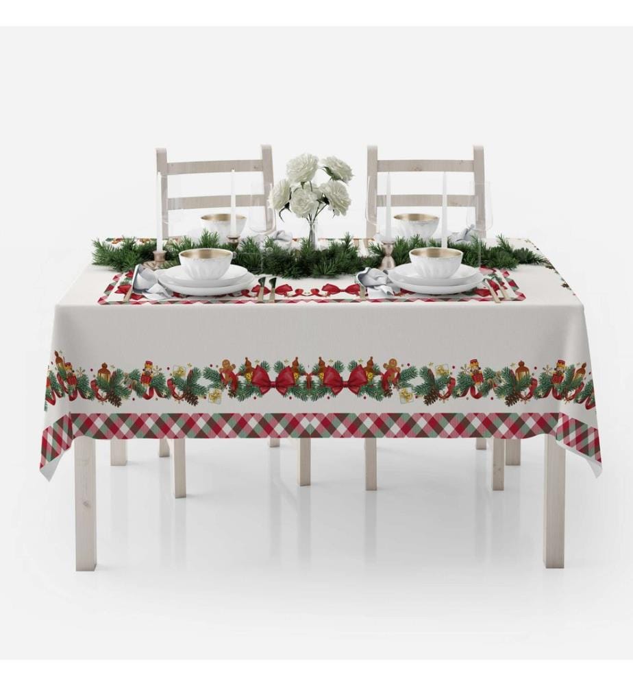 Tablecloth, Multicolor, 50% COTTON / 50% POLYESTER