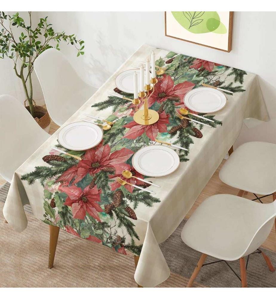 Tablecloth, Multicolor, 50% COTTON / 50% POLYESTER