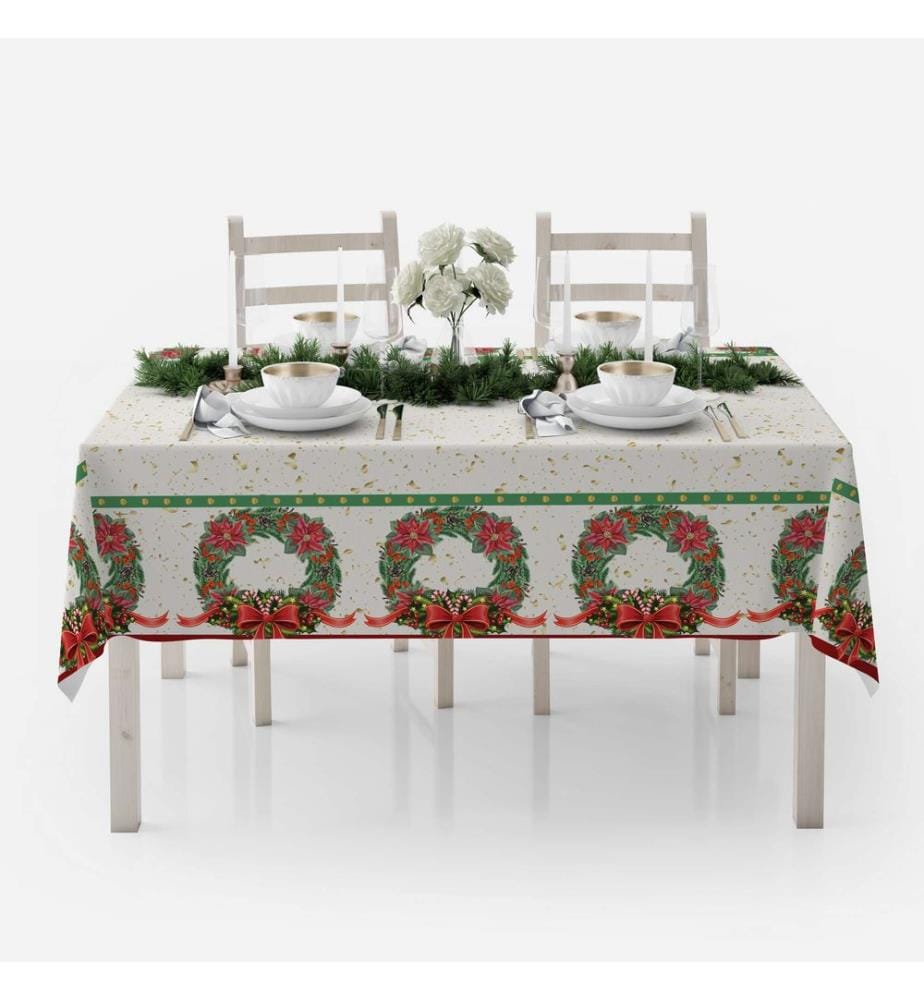 Tablecloth, Multicolor, 50% COTTON / 50% POLYESTER