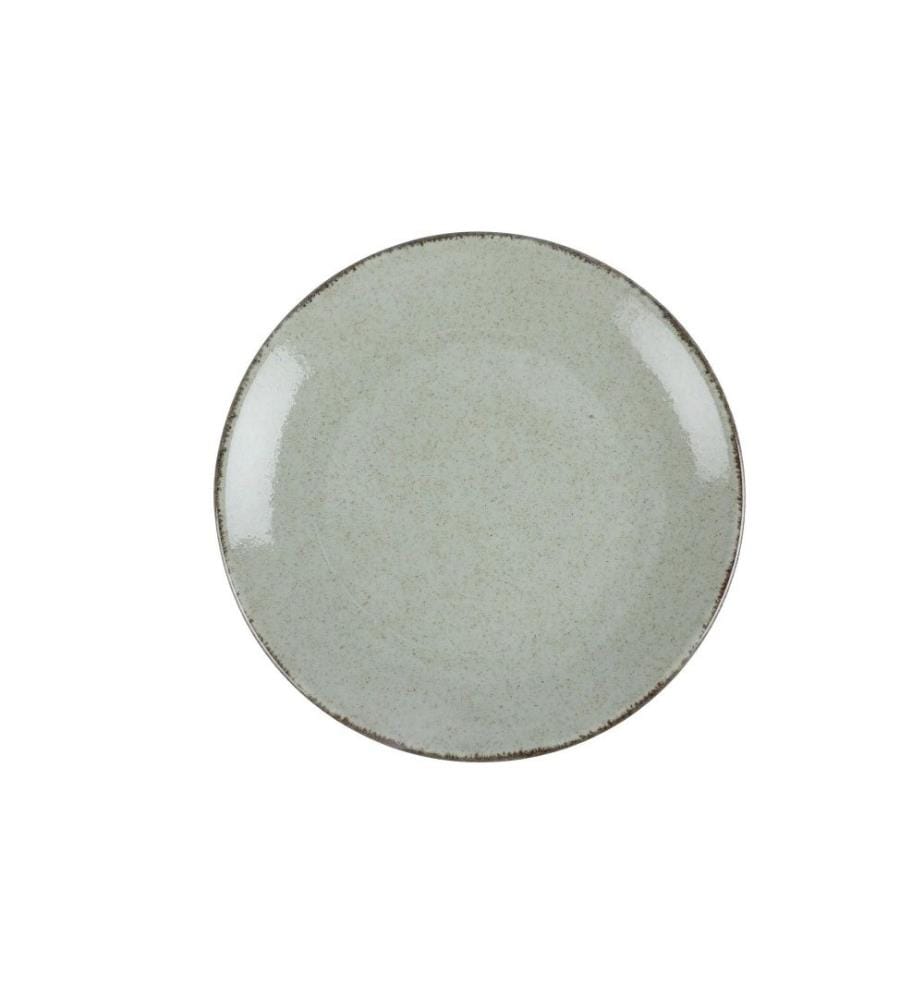 Dinner Set, 18 Pieces, Green, Porcelain