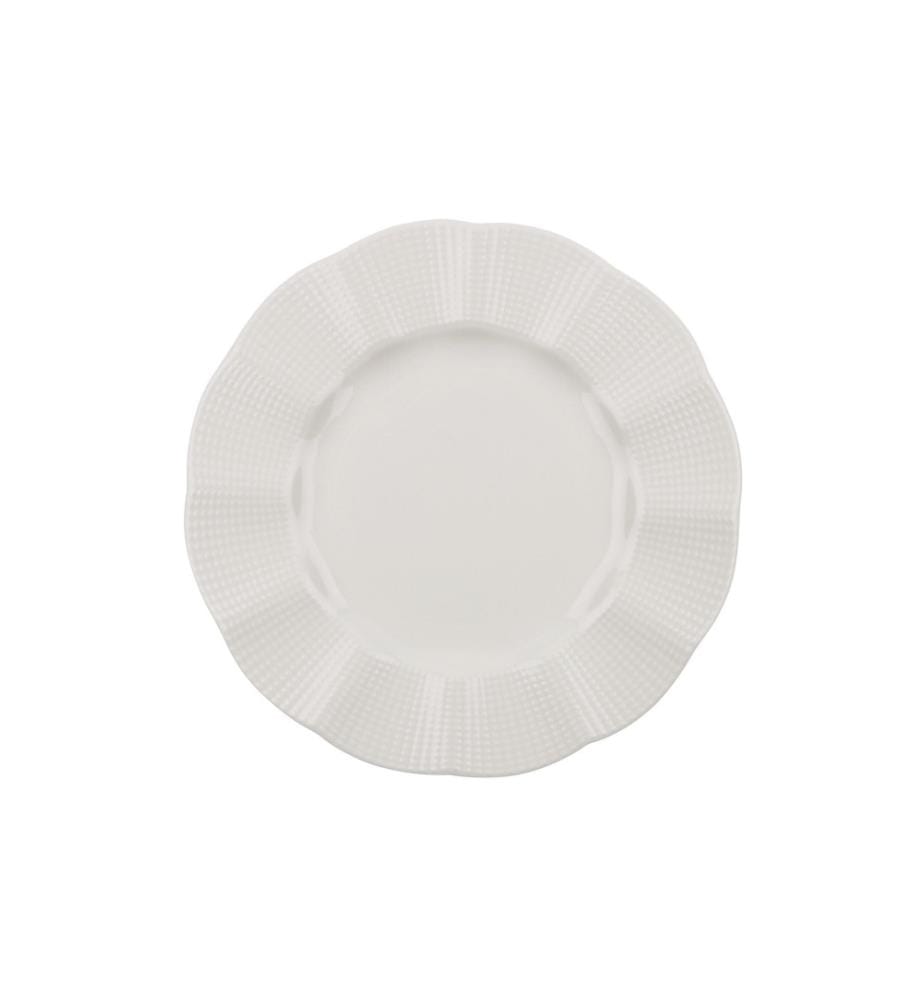 Dinner Set, 18 Pieces, White, Porcelain