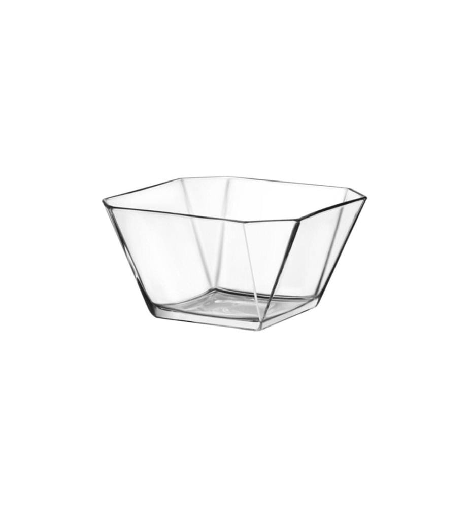 Salatschüssel, transparent, Glas, 1900 ml