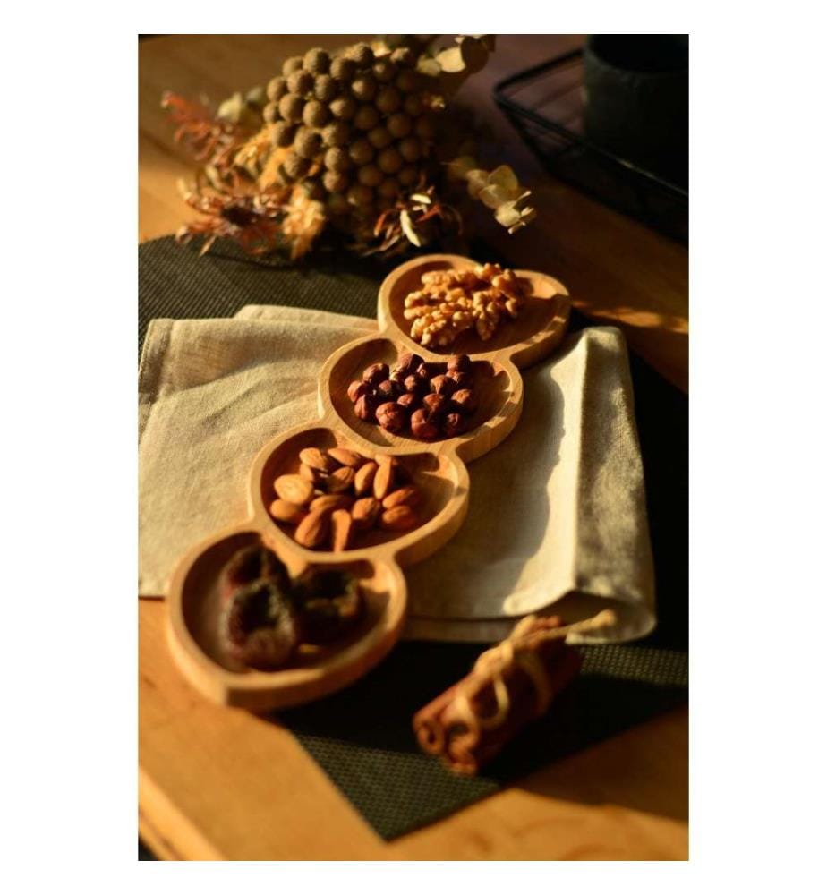 Appetizer Bowl, Walnut, Bamboo