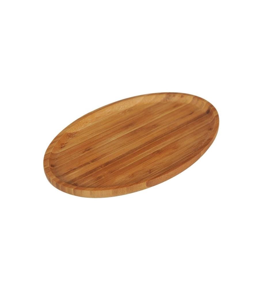 Breakfast Plate, Walnut, Bamboo