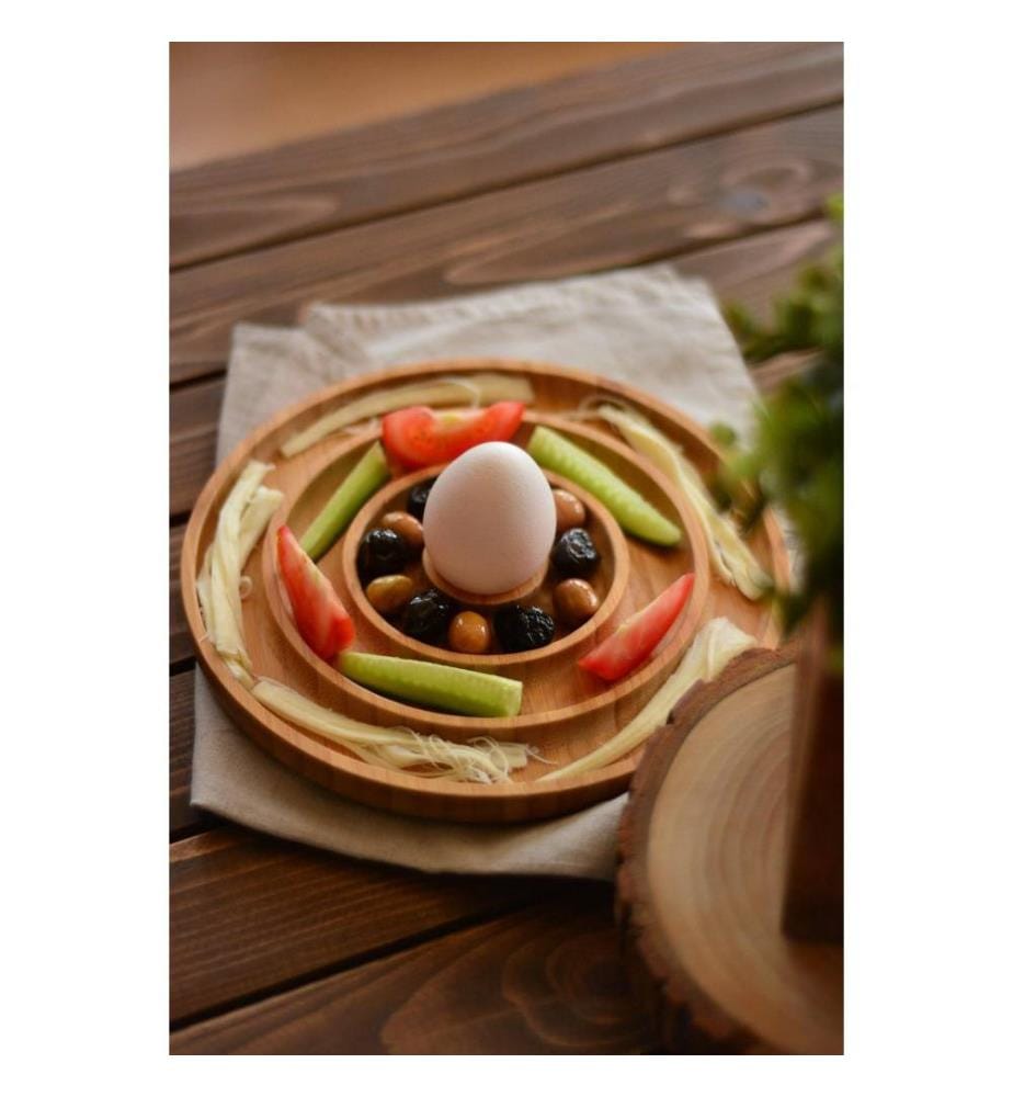 Olive Plate, Walnut, Bamboo