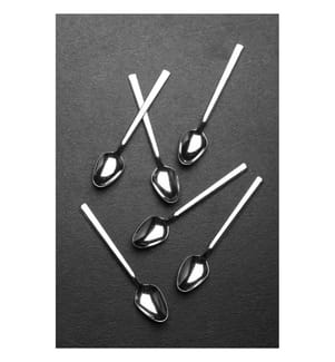 Set di cucchiai, 6 pezzi, multicolore, acciaio