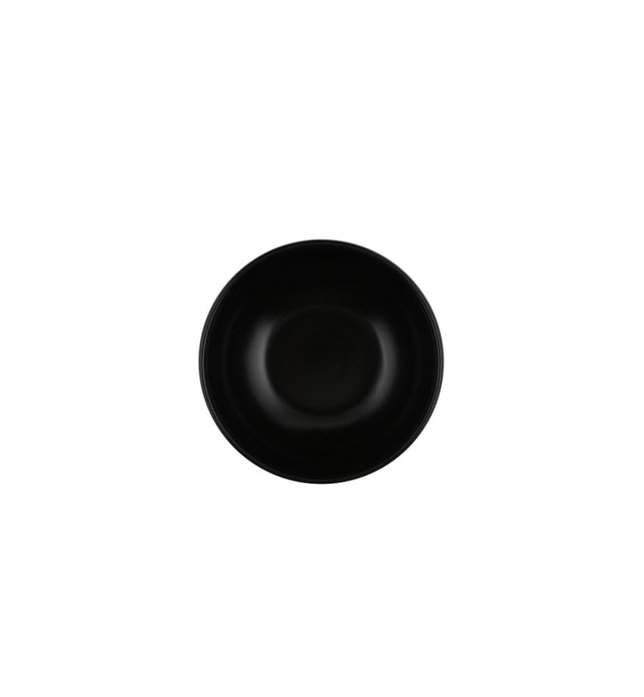 Dinner Set, 12 Pieces, Matte Black, Ceramic Stoneware, Does Not ABSorb Water