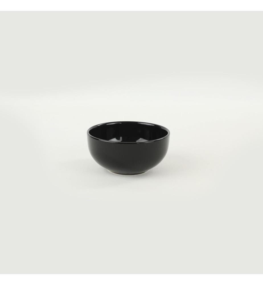 Bowl Set, 3 Pieces, Black, Ceramic