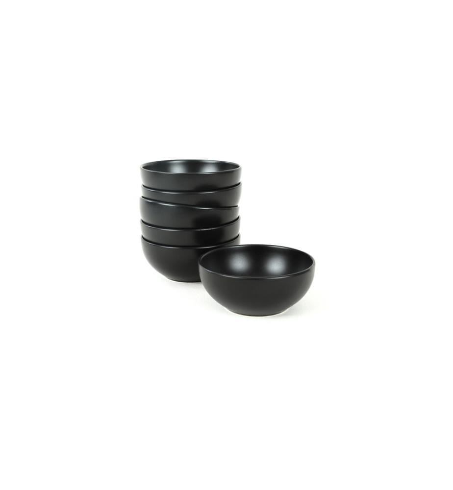 Ceramic Bowl Set, 6 Pieces, Multicolor, 100% Ceramic