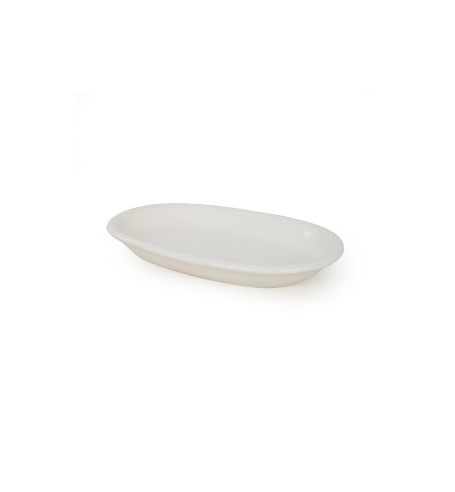 Plate Set, 2 Pieces, White, 100% Ceramic, Antibacterial