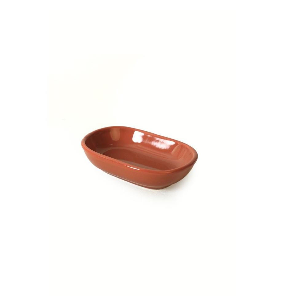 Platter Set, 6 Pieces, Brown, 100% Ceramic, Antibacterial