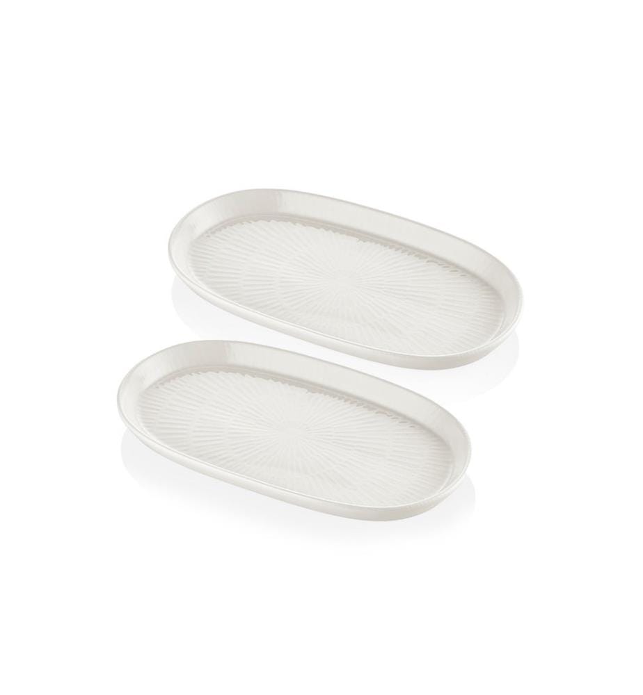 Platter, Cream, 100% Ceramic