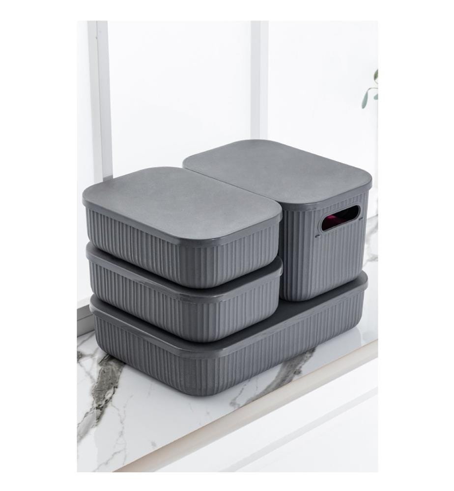 Make-Up Organizer, Anthracite, 100% PLASTIC