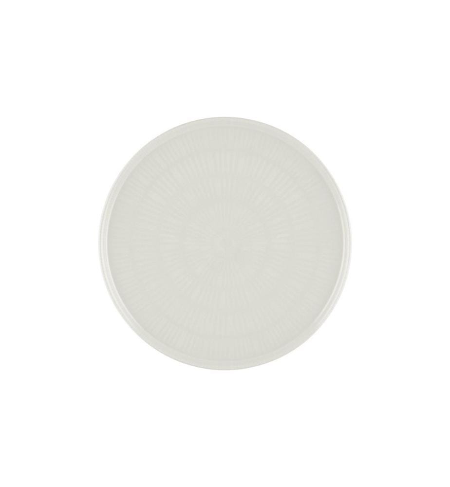 Cake Serving Set, 6 Pieces, Cream, 100% Ceramic