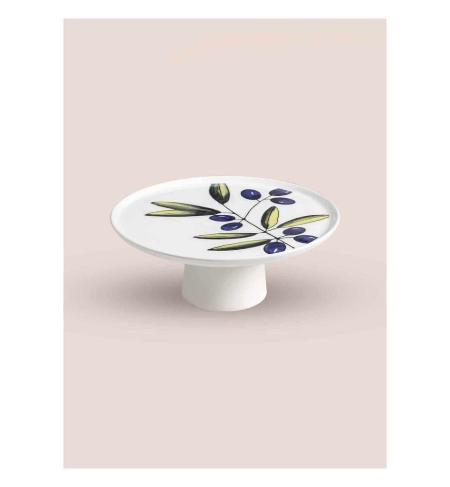 Service Plate, Multicolor, 100% CERAMIC