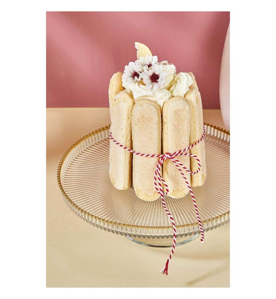 Cake Serving Plate, Transparent, 100% GLASS