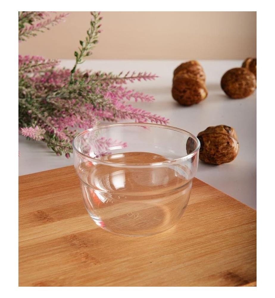 Glasschüssel-Set, 6-teilig, transparent, 100 % Glas
