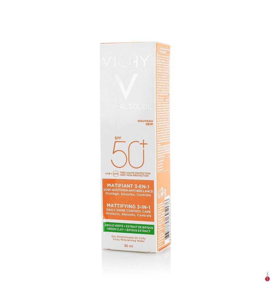 Mattierende Pflege Capital Soleil SPF+50 - 50 ml