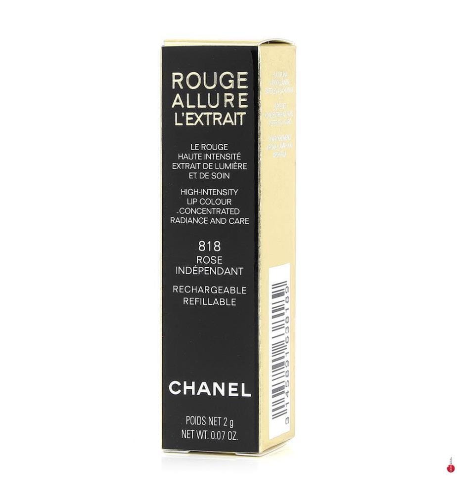 L'Extra Lipstick Glossy Finish, Rose Independant (818)