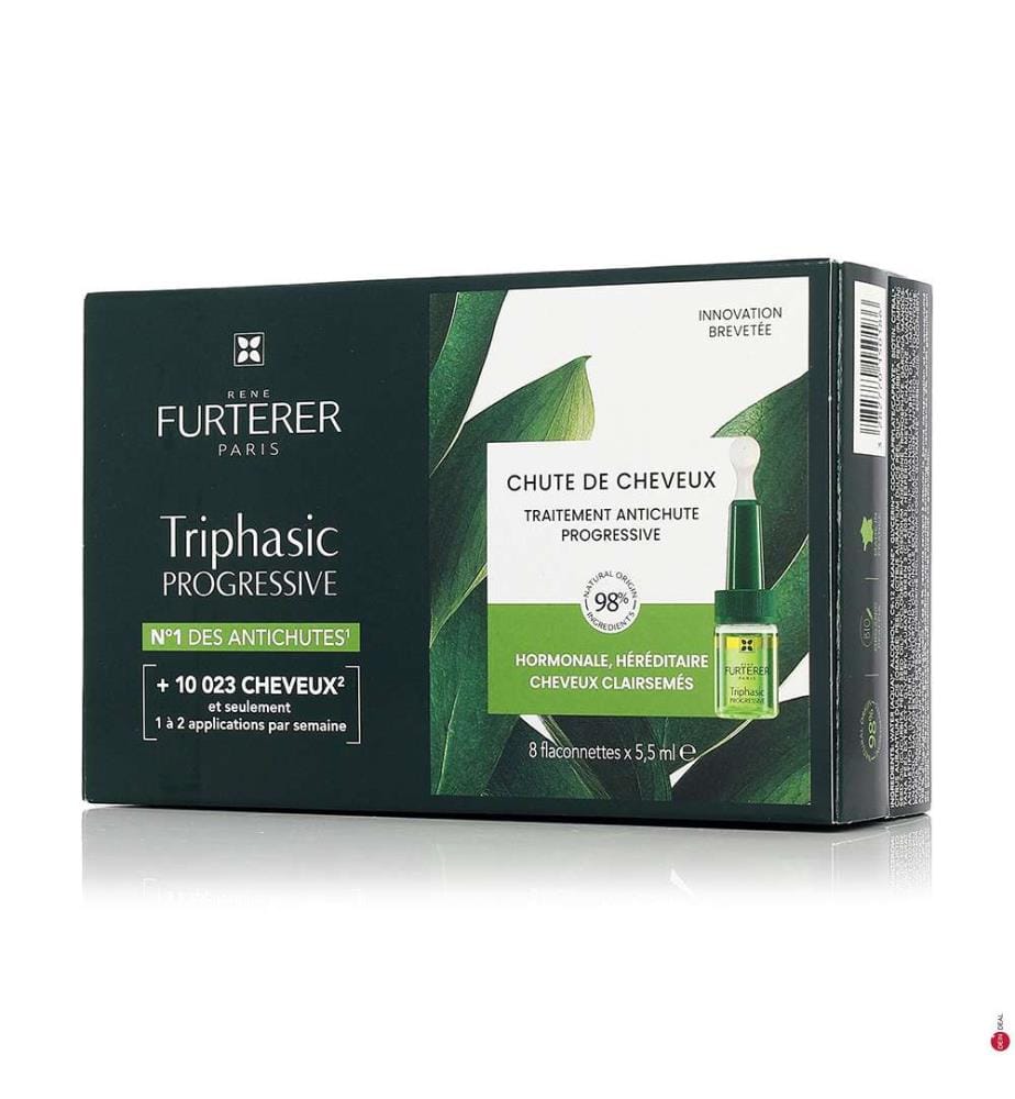 Anti Hair Loss Therapy Triphasic Progressive - 8 x 5,5 ml