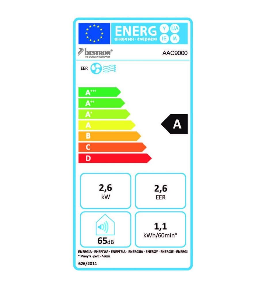Klimaanlage BESTRON - Modell: AAC9000