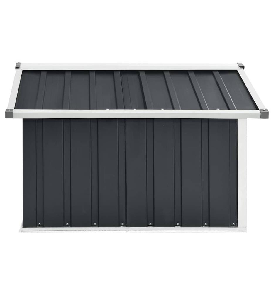 Rasenmäher Garage 92x97x63 cm Verzinkter Stahl Anthrazit