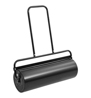 Garten-Rasenwalze zum Schieben Schwarz 63 L Eisen und Stahl