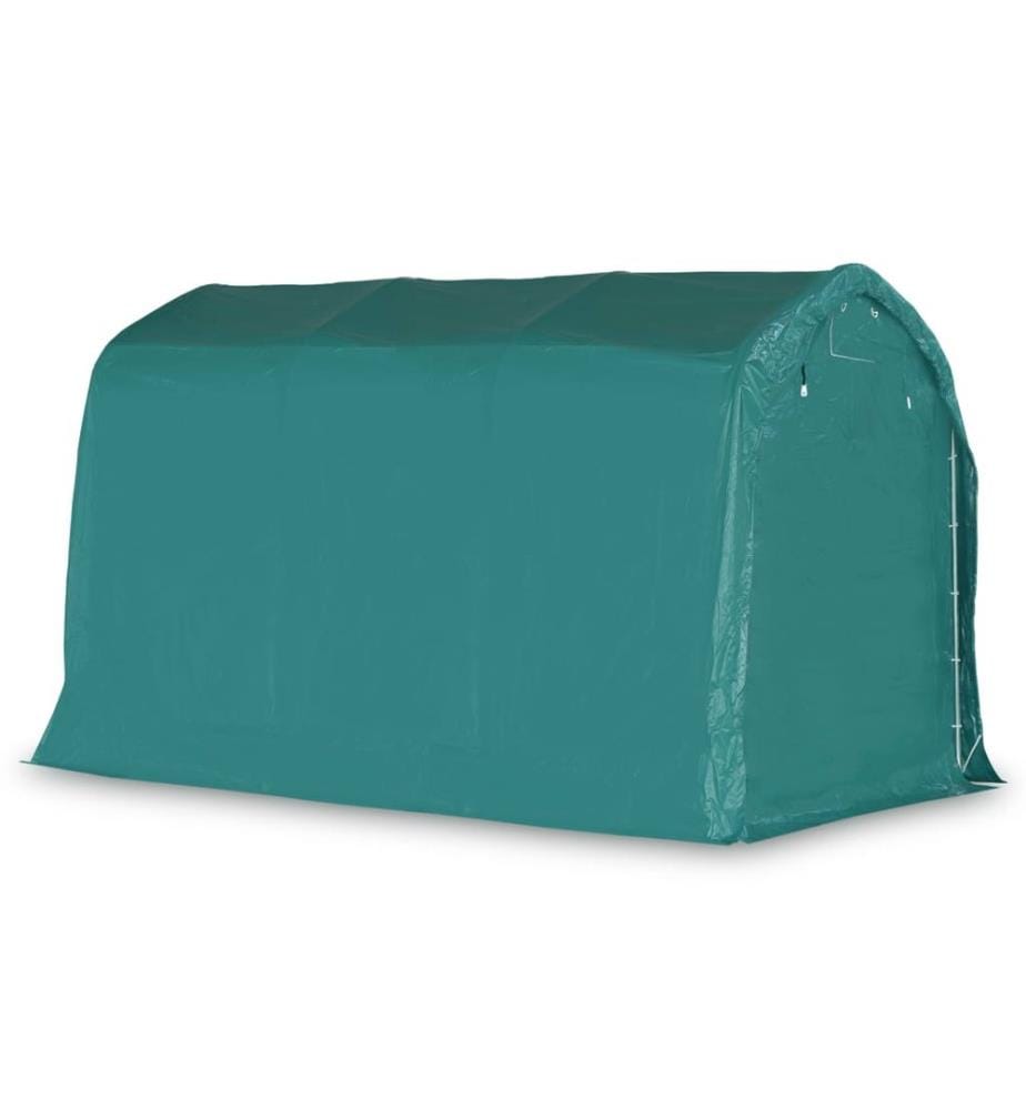 Tente de garage PVC 2,4x3,6 m Vert