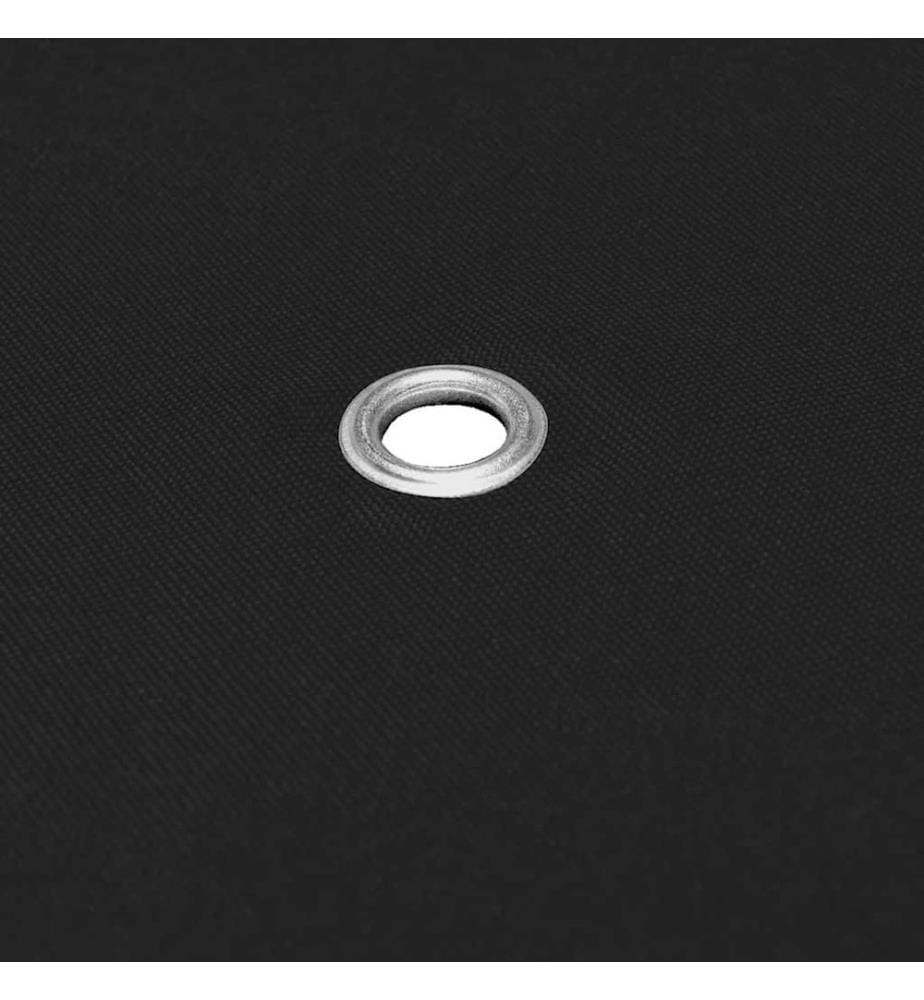Pavillondach 270 g/m² 3x3 m Schwarz