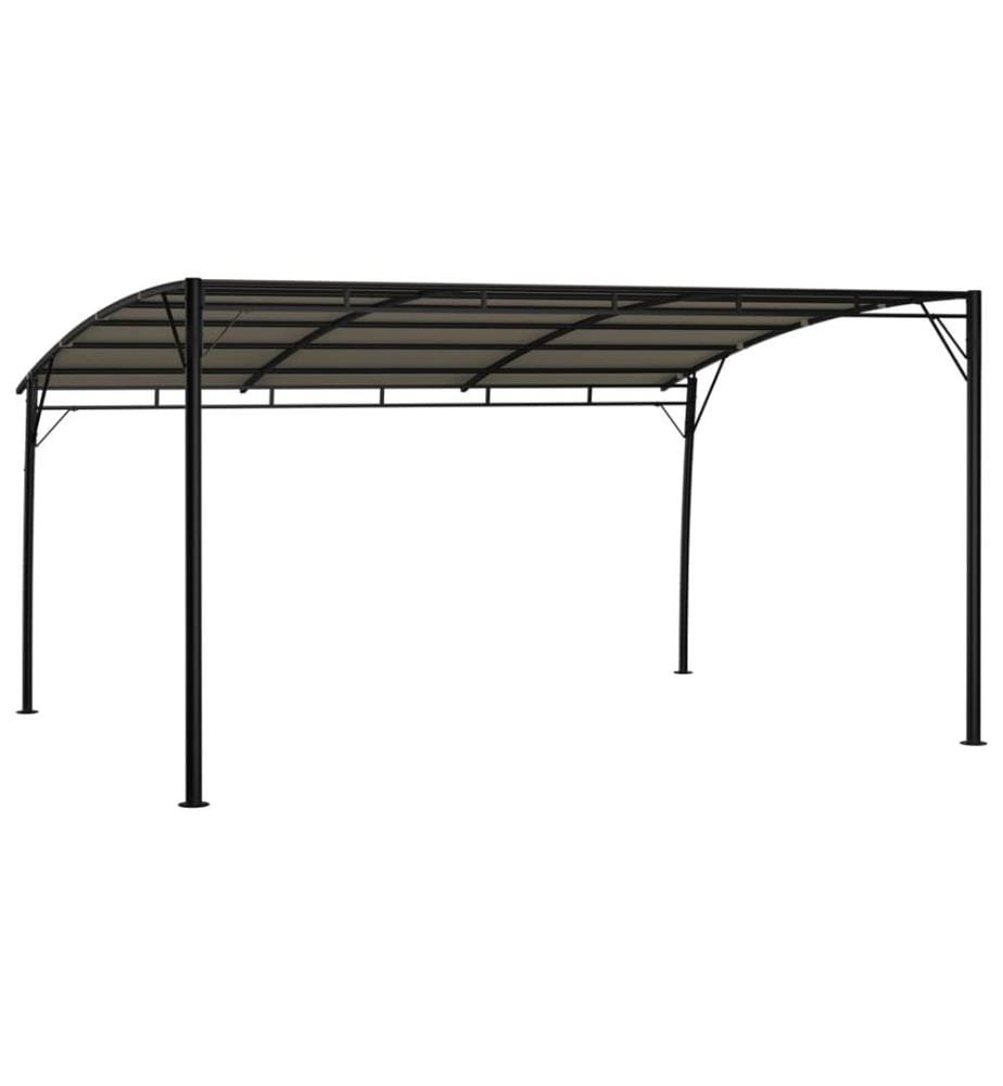 Garten-Sonnenschutz 4x3x2,55 m Taupe
